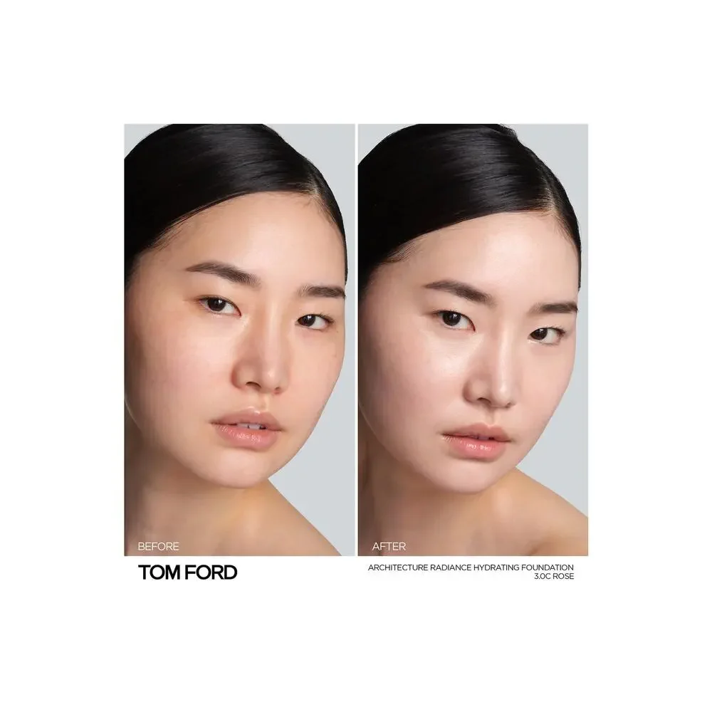 NWT Tom Ford Architecture Radiance Hydrating Foundation Broad SPF 50 3.0C Rose